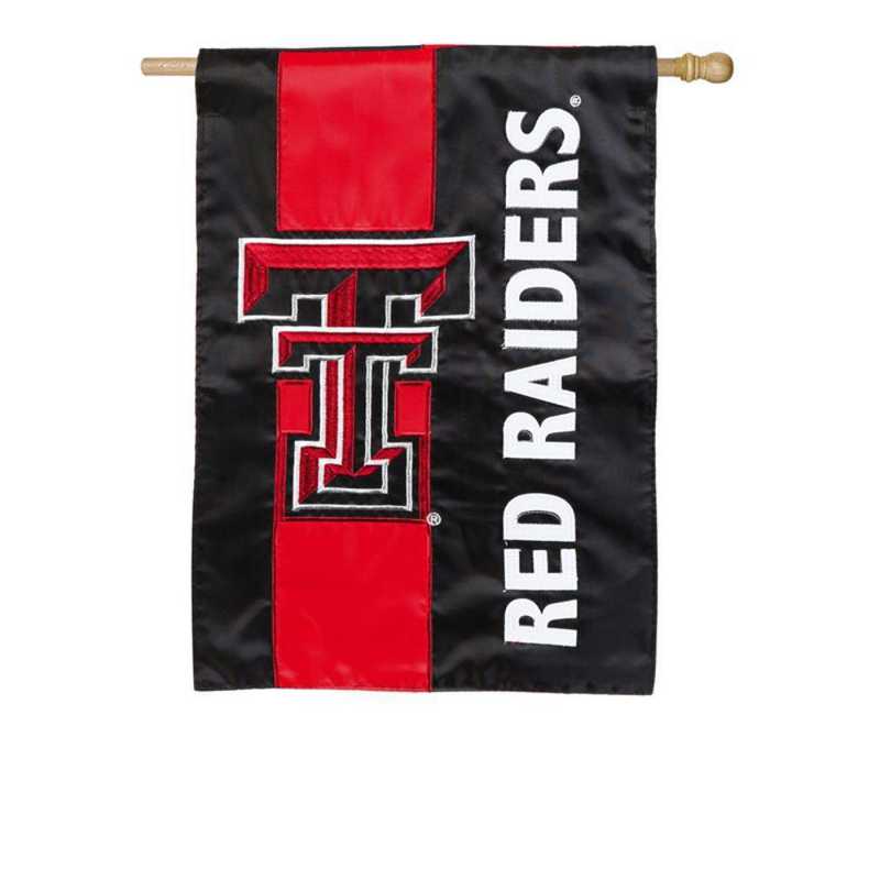 15SF963: EG Texas Tech Embellished Flag